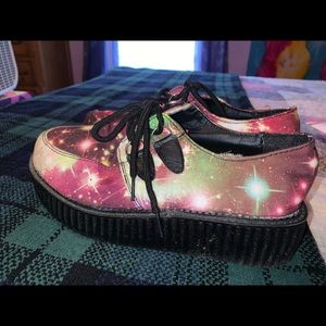 Galaxy Print Creepers